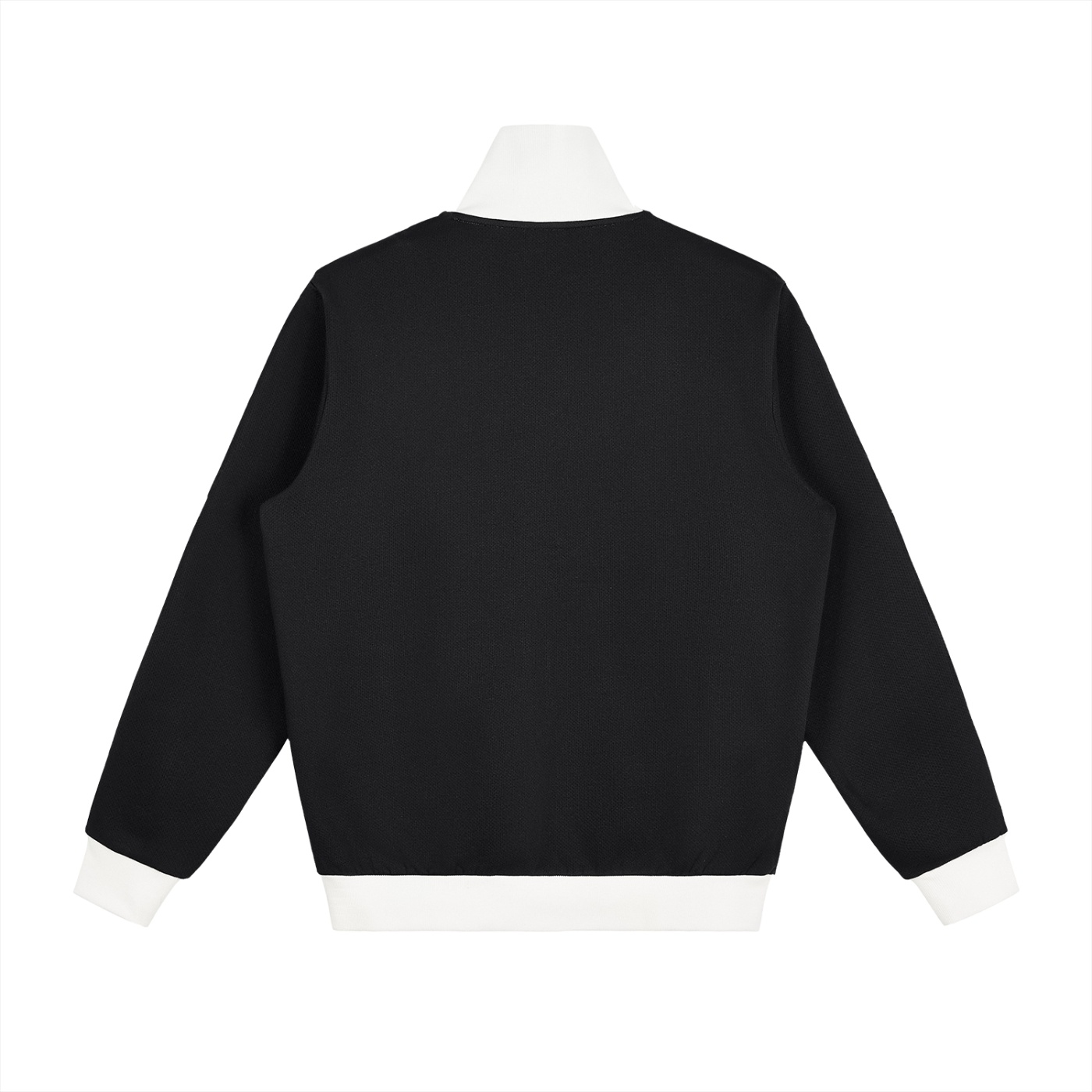 RoseBudd London Clothing Classic - Fleece Track Jacket with Stripe - Image 2