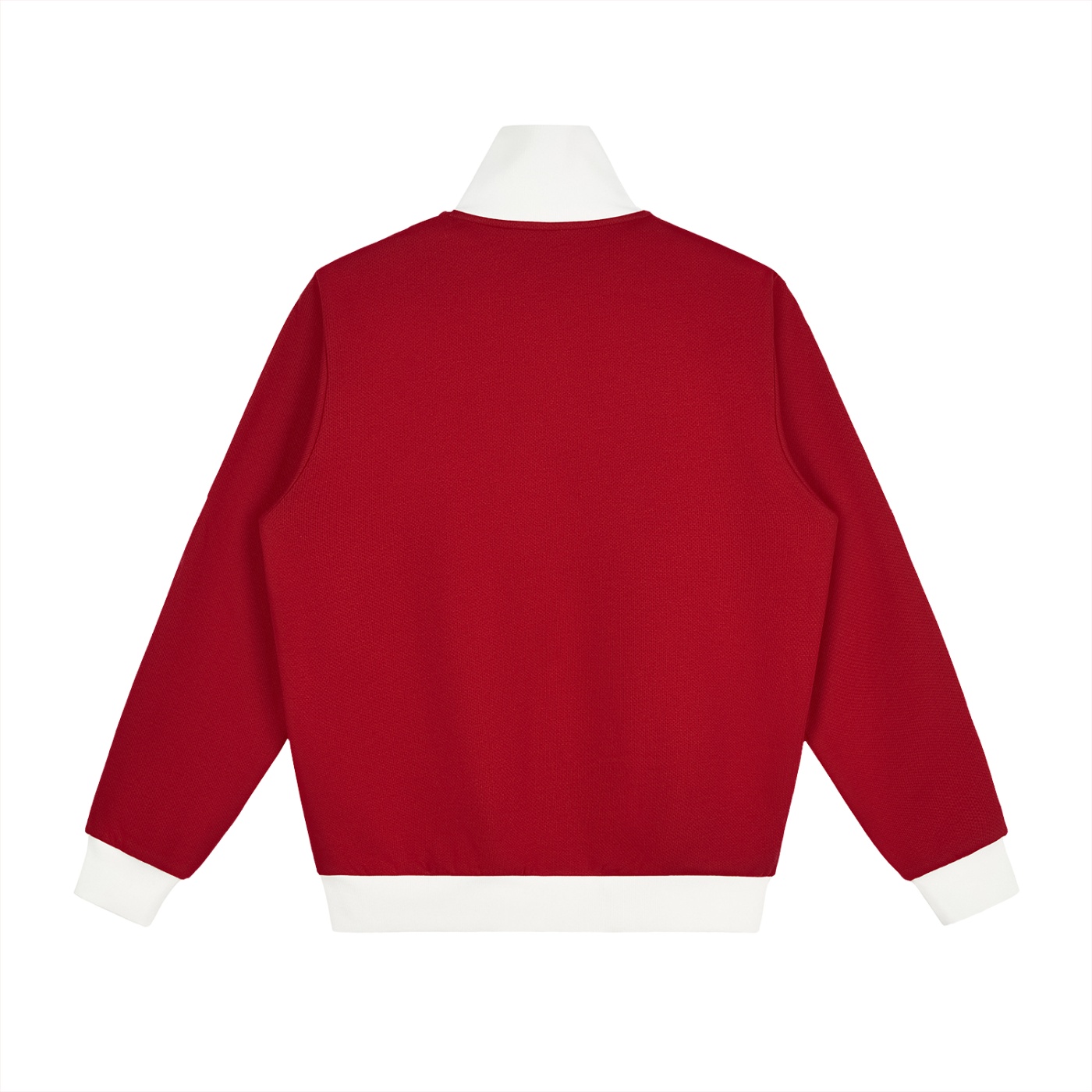 RoseBudd London Clothing Unisex Fleece Track Jacket with stripe - Image 4