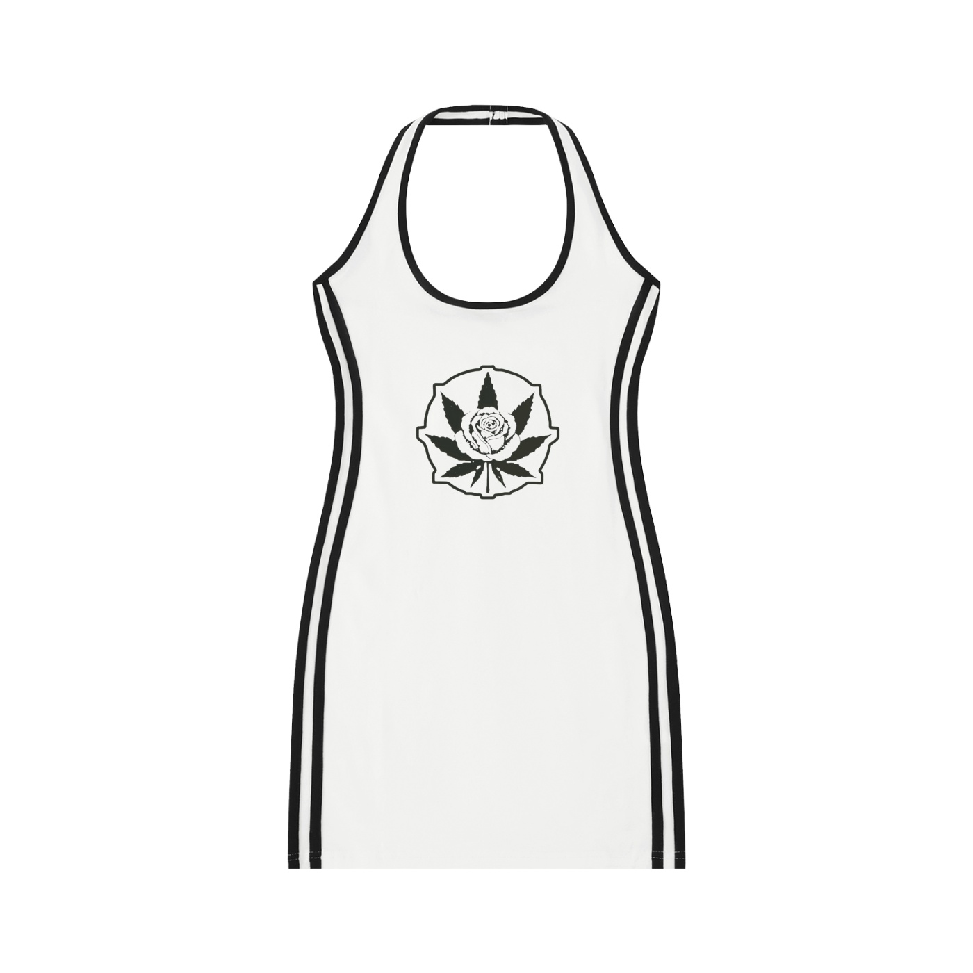 Women's Binding Tight Halter Dress