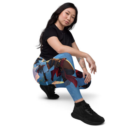 Warrior - Shadow Walker Design- leggings with pockets