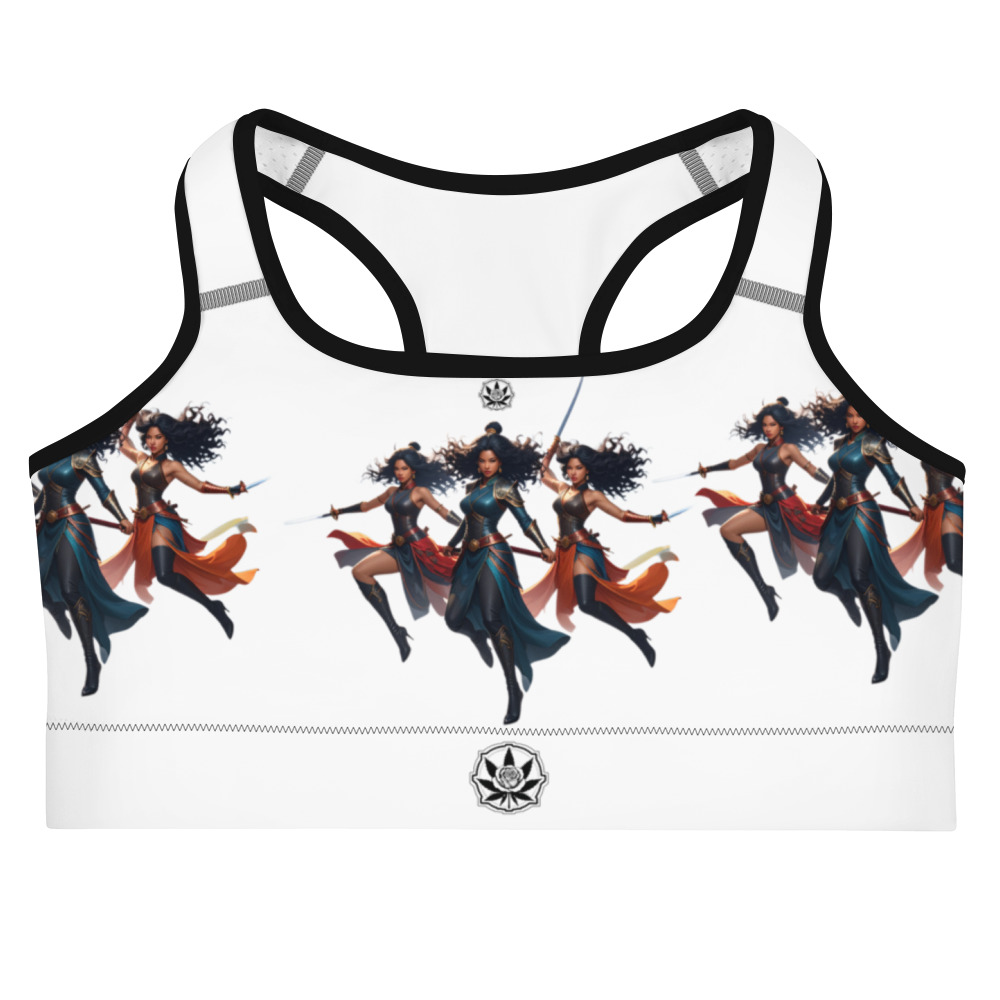 RoseBudd London -Shadow Walker Range - Warrior Women -Sports bra - Image 4