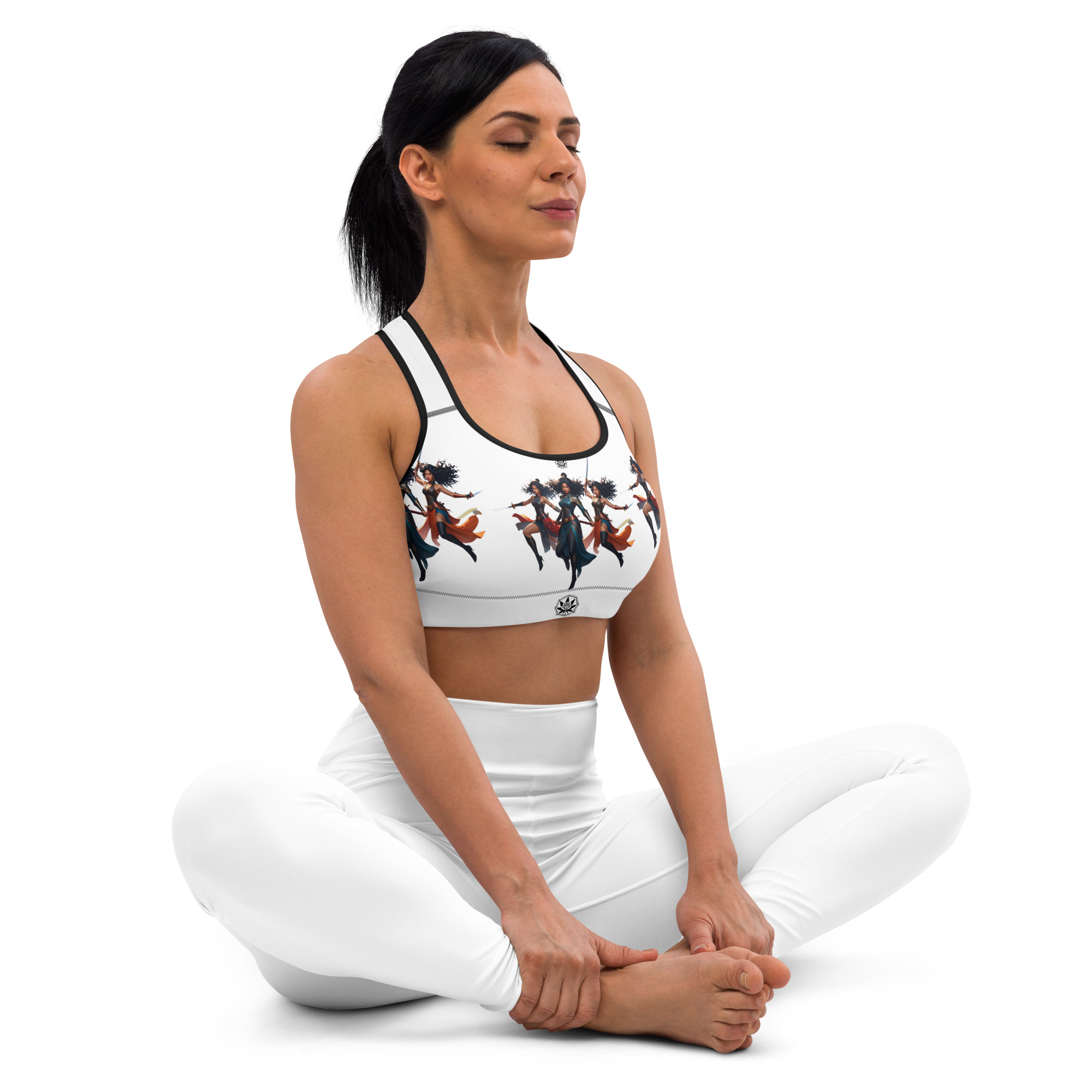 RoseBudd London -Shadow Walker Range - Warrior Women -Sports bra - Image 3
