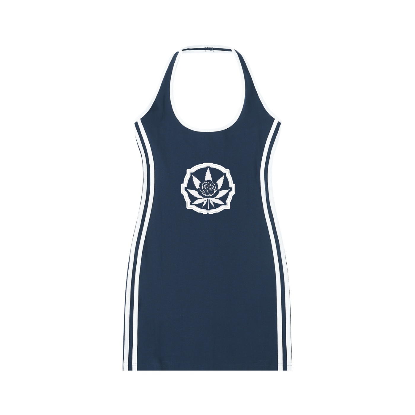 Women's Binding Tight Halter Dress - Image 3