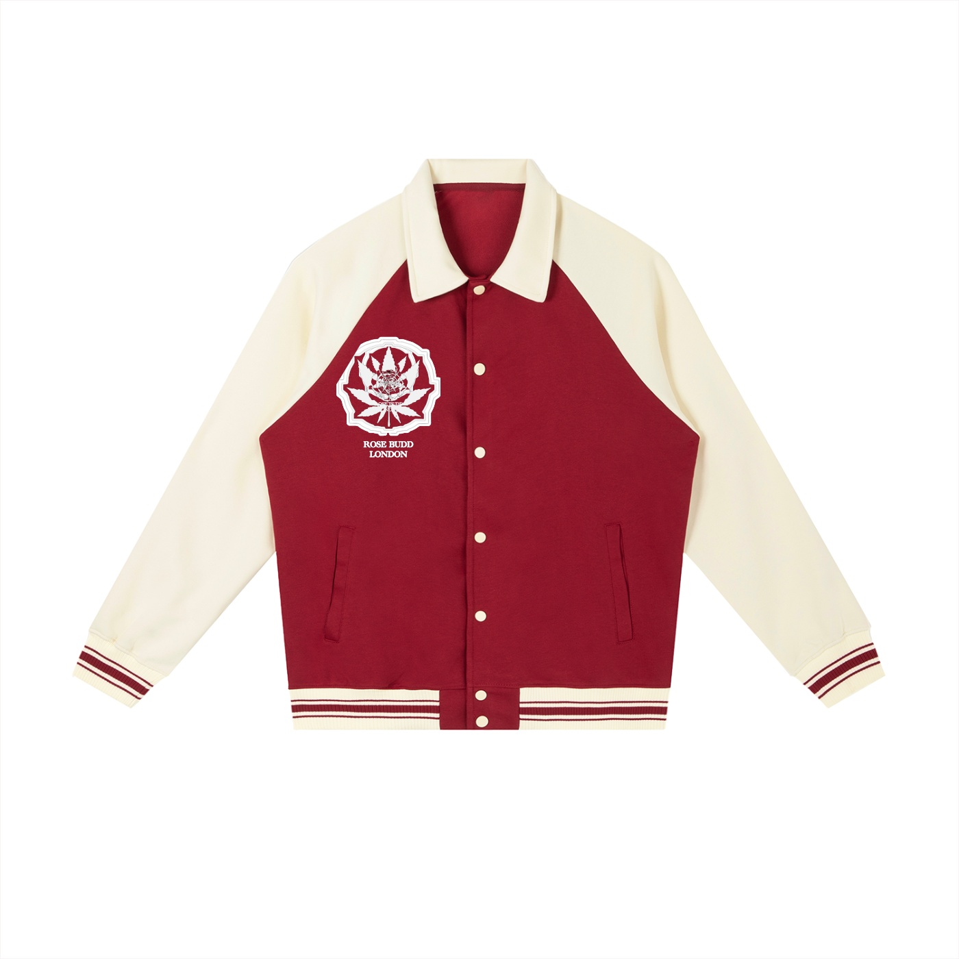 Rosebudd London Clothing - Baseball Jacket Baseball Jacket - Image 5