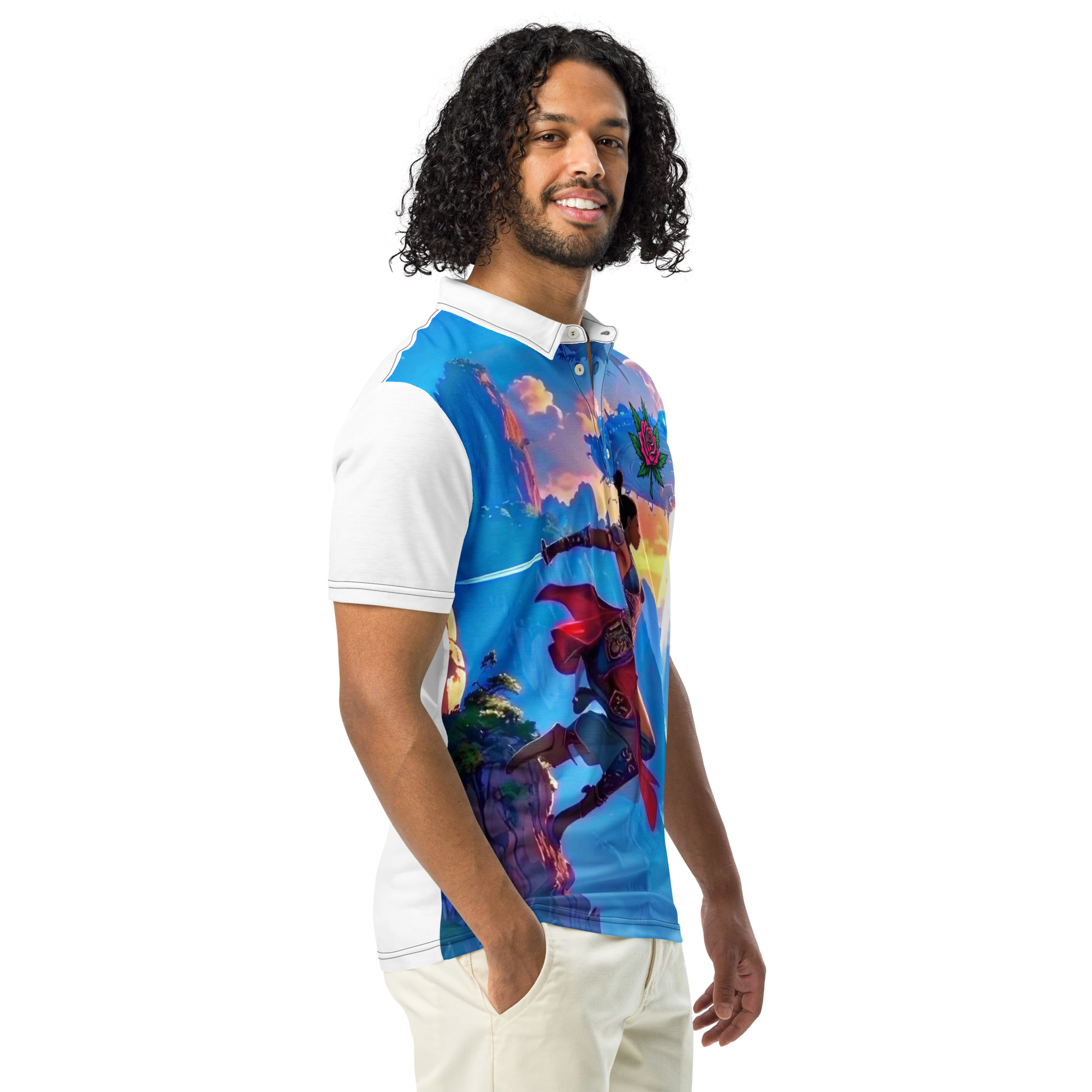 Men’s slim fit polo - Image 2