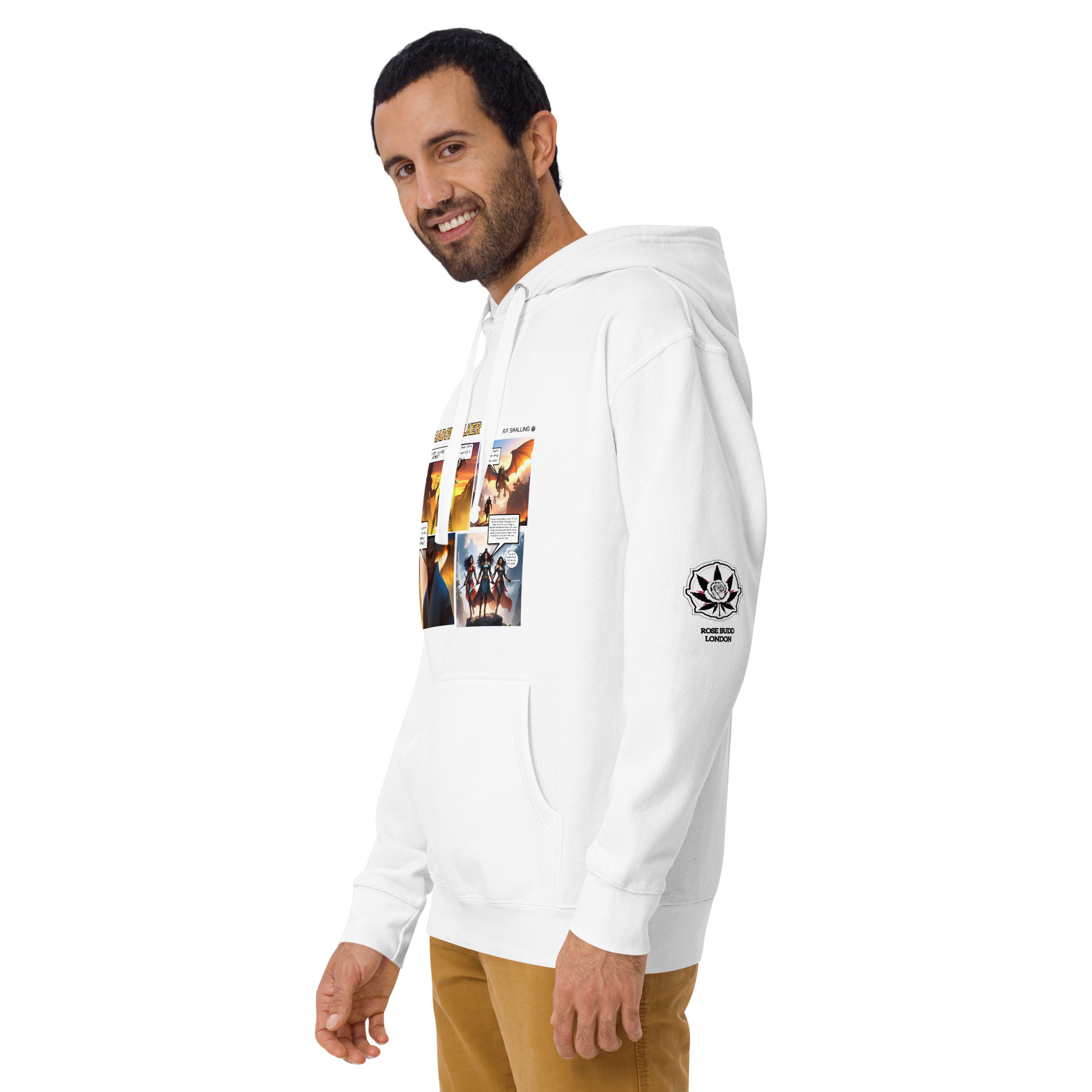 Rosebudd London- Shadow Walker Range - Comic -Hoodie