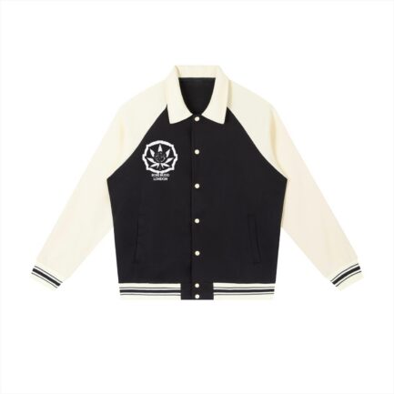 Rosebudd London Clothing - The RLC Ballers Varsity Baseball Jacket