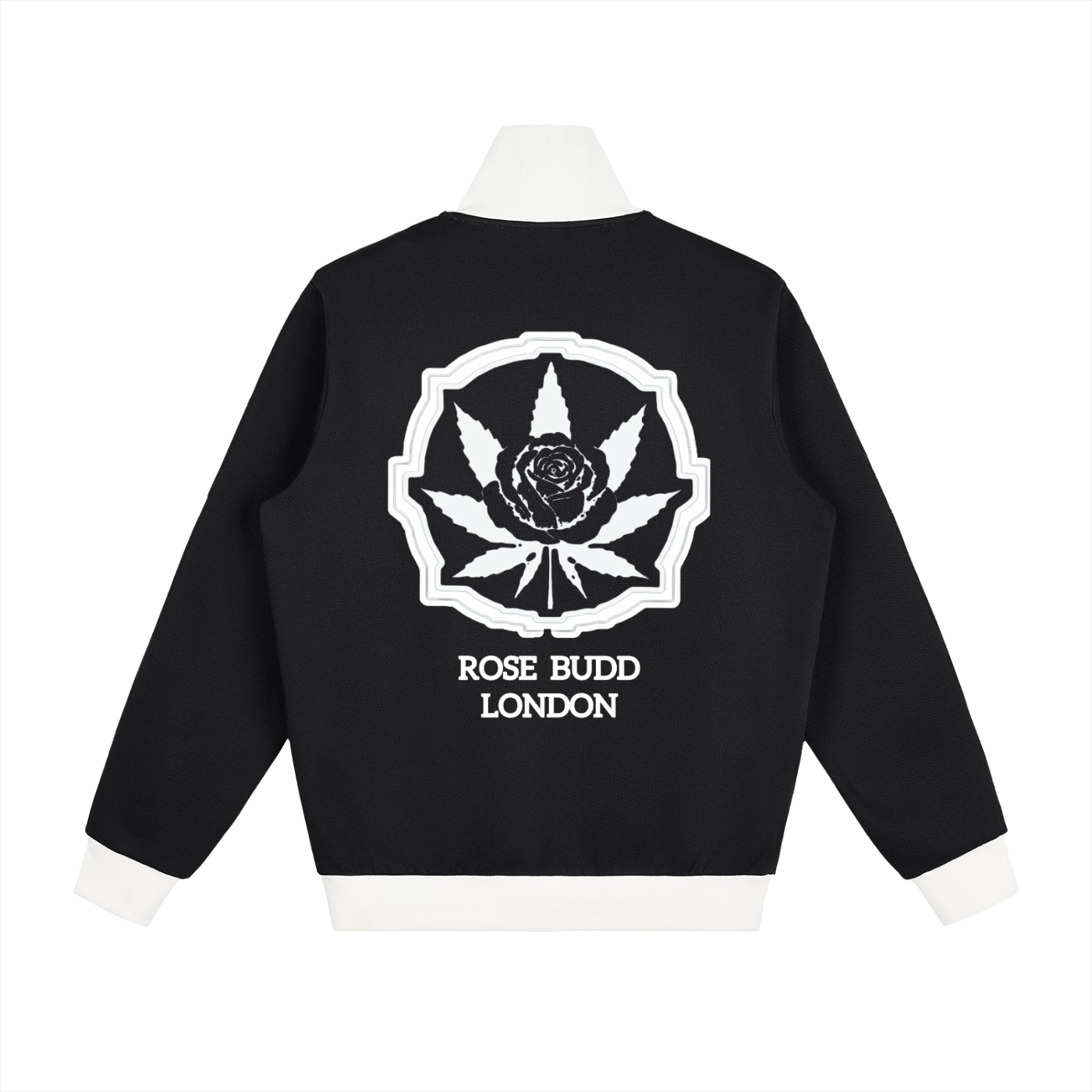RoseBudd London Clothing Classic -The RLC- Track Jacket with Stripe - Image 2