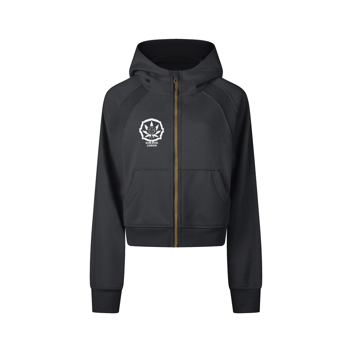 Rosebudd London Clothing - THE RLC -Zip It UP - Hoodie